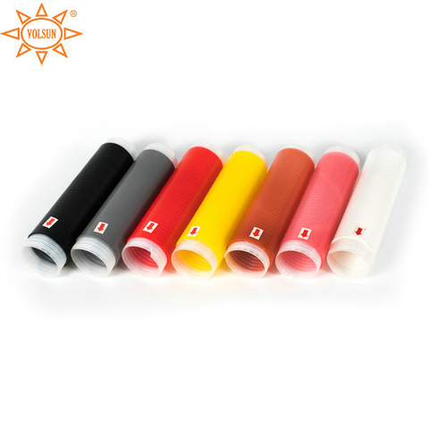 Anti-slip Cold Shrink Sleeve Customizable Colorful Silicone Rubber Cold Shrink Tubing for Handle Grips